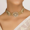 22k Gold Plated Divyam Arovi Choker