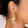 22k Gold Plated Divyam Velini Earring