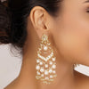 22k Gold Plated Divyam Myara Earring