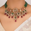 22k Gold Plated Divyam Devika Necklace Set