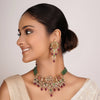 22k Gold Plated Divyam Devika Necklace Set
