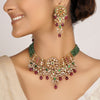 22k Gold Plated Divyam Devika Necklace Set