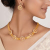 22k Gold Plated Divyam Pranvi Necklace Set