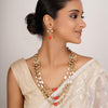 22k Gold Plated Divyam Vinora Necklace Set