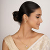 22k Gold Plated Divyam Lareya Necklace Set