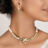 22k Gold Plated Divyam Omita Necklace Set