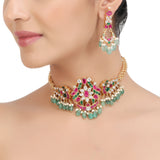 KANTHI KUNDAN ANNIKA CHOKER SET