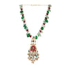 KUNDAN GREEN ONYX PENDANT