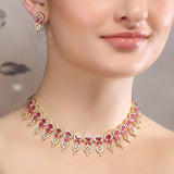 Garima 22k Gold Plated Necklace Set