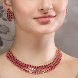 22k Gold Plated Necklace Set