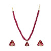 Ujjwal Zircon Jasvani Pendant Set