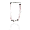 SILVER PLATED PURNA ROSE QUARTZ STRING SET