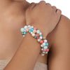 Multi Beads Zircon Balls Bracelet