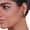 Silver Plated Celestial Victorian Tourmaline Necklace Set