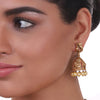 Gold Plated Sankranti Temple Krishna Necklace Set