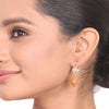 Gold Plated Dor Crystal Gold Ball Necklace Set