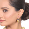 Gold Plated Dor Zircon Ball Necklace Set