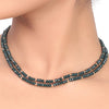 Gold Plated  Dor Green Gold Bead Necklace Set