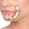 Gold Plated Vivaah Kundan Nath