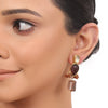 Gold Plated Taraash Kundan Jasper Necklace Set