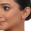 Gold Plated Valentine Zircon Necklace Set