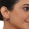 Gold Plated Blue Zircon Necklace Set