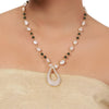 Gold Plated  Valentine Zircon Necklace Set