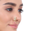Gold Plated Kundan Nosepin