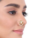 Gold Plated Pearl Nosepin