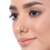 Gold Plated Zircon Nosepin
