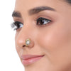 Gold Plated Kundan Nosepin
