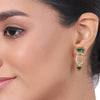 Gold Plated Kundala Kundan Earring