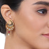 Gold Plated Kundala Kundan Earring