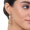 Gold Plated Tarana Ruby Jade String