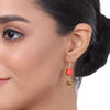 Gold Plated Tarana Coral Gold Bead String
