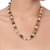 Gold Plated Tarana Tiger Eye String