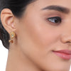 Gold Plated Baisakh Kundan Garnet Choker