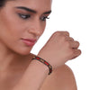 Gold Plated Mangalya Coral Bracelet