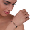 Gold Plated Mangalya Zircon Bracelet
