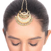 Gold Plated Vivaah Kundan Chand Tikka