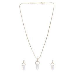 22k Gold Plated Anuradha Pendant Set