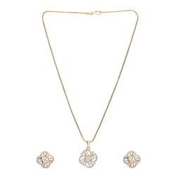 22k Gold Plated Nitani Pendant Set