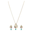 22k Gold Plated Anisa Pendant Set