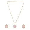 22k Gold Plated Arundhati  Pendant Set