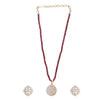 22k Gold Plated Aarsdhaya Pendant Set