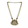 GOLD PLATED CHAITRA MULTICOLOR PENDANT NECKLACE