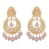 CHANDA ZIRCON SHEL EARRING