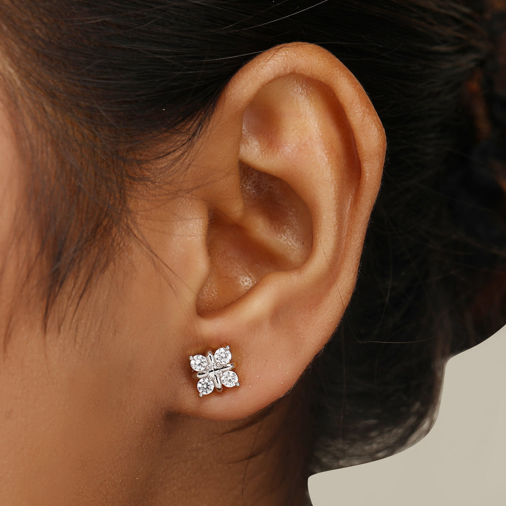 Nibhya Solitaire Earring