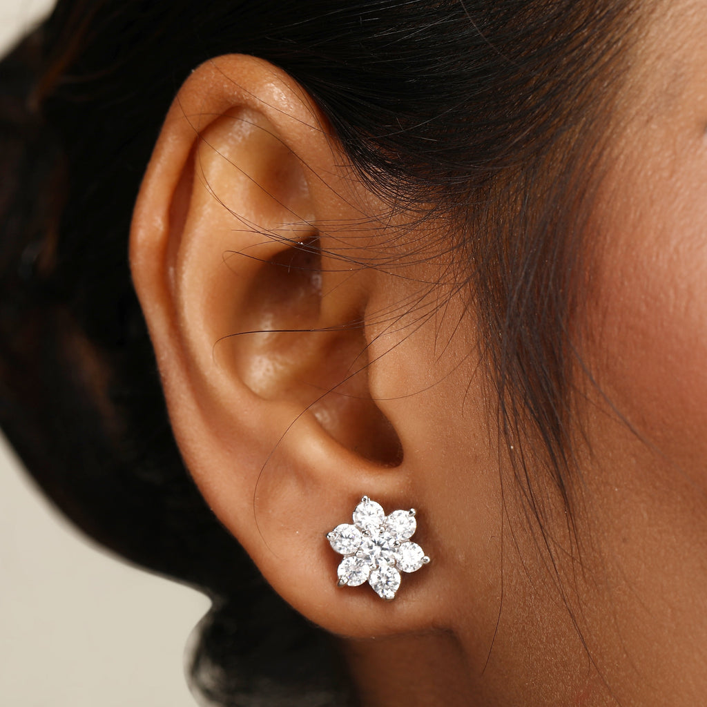Tishya Solitaire Earring