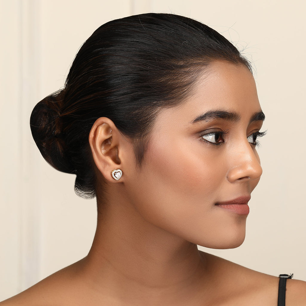 Kimaya Solitaire Earring